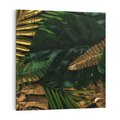 Obraz na płótnie 40x40 - Monstera Liście Kwiat - monstera, liście