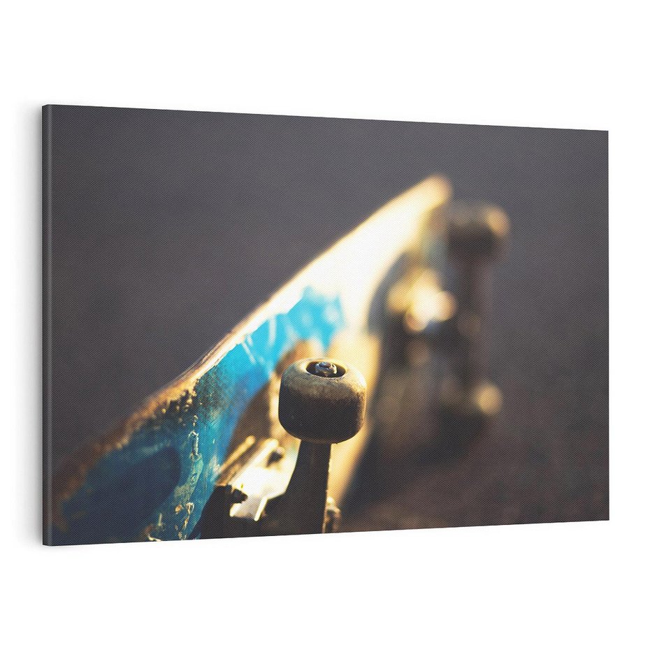 Obraz na płótnie 120x80 - Skateboardowa Pasja na Desce - deskorolka, skateboard