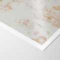 Plakat bez ramy 30x40 - Beżowa Ściana z Łuszczącą Się Farbą - stara ściana, beżowa