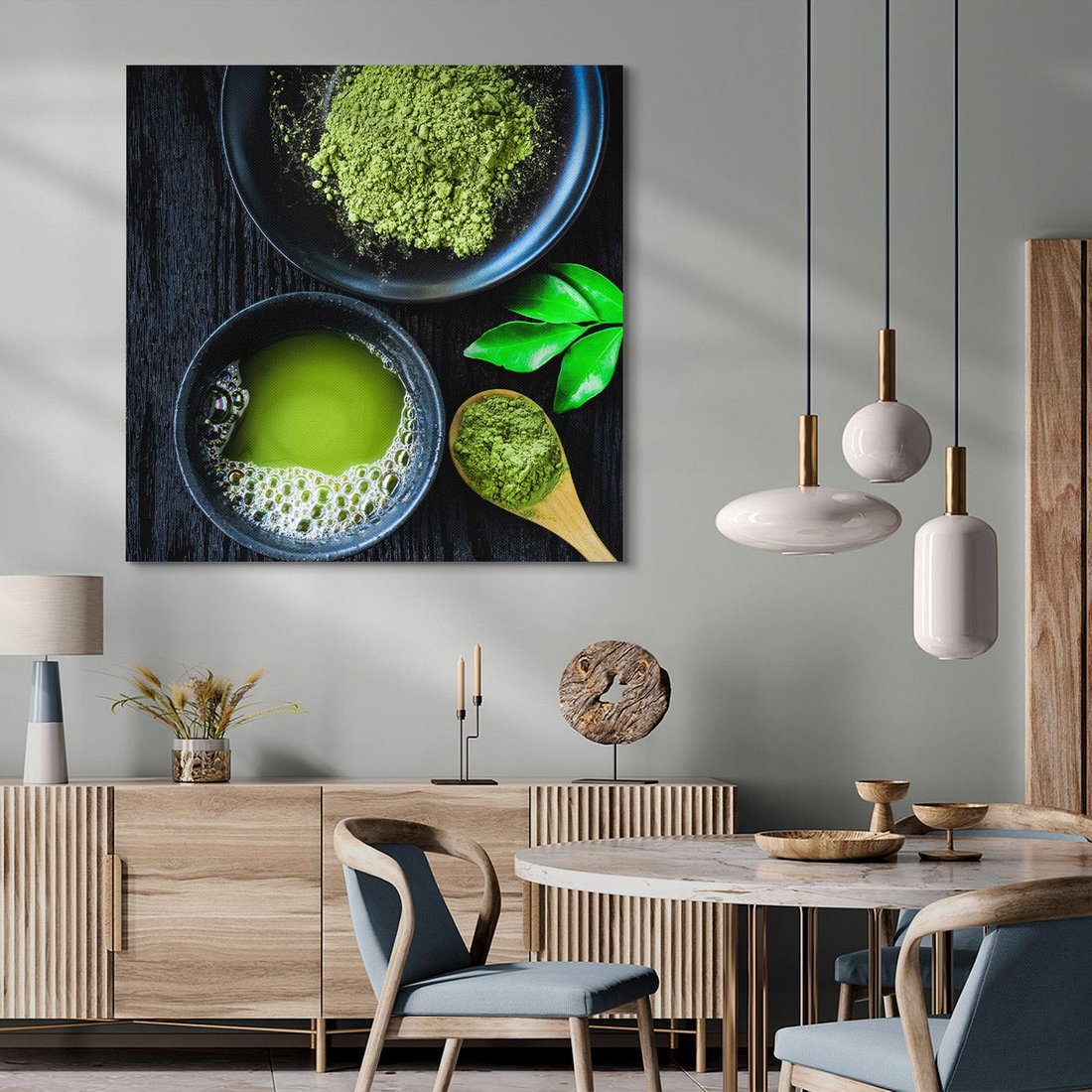 Obraz na płótnie 70x70 - Orientalna ceremonia herbaty - herbata, orient