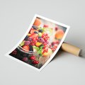 Plakat bez ramy 21x30 - Smakowite Porywy - owoce, jedzenie