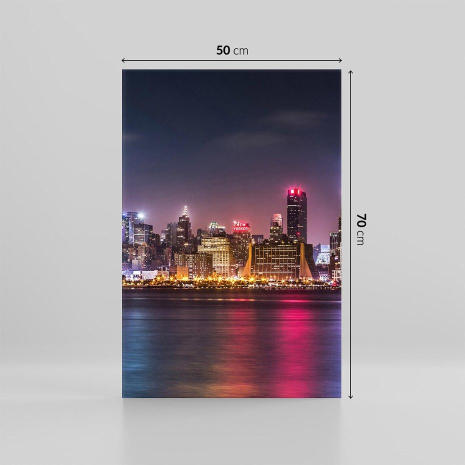 Obraz na płótnie 50x70 - Ameryka w oczach Nowego Jorku - Ameryka, USA