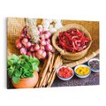 Obraz na płótnie 70x50 - Pełnia azjatyckich smaków - przyprawy, azja