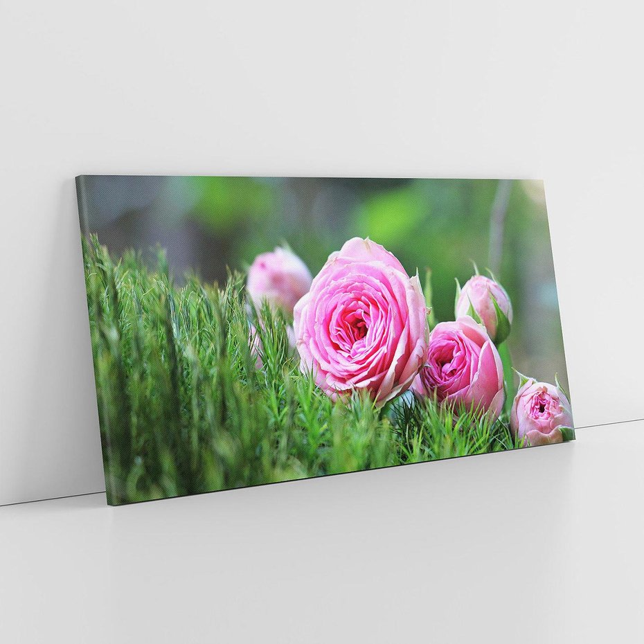 Obraz na płótnie 120x60 - Różane Ukojenie - róże, kwiaty