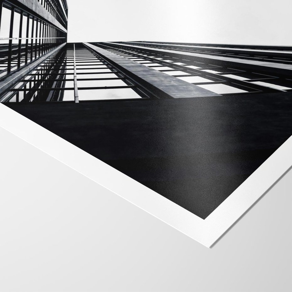 Plakat bez ramy 50x70 - Nowoczesność w Linii - architektura, proste linie