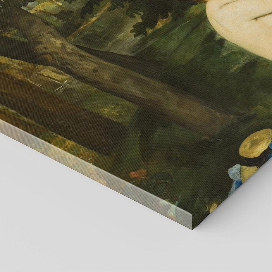 Obraz na płótnie 120x60 - "Śniadanie na trawie" (1863) Edouard Manet - Reprodukcja - reprodukcja, obraz na płótnie