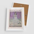 Plakat w ramie 50x70 - Gustav Klimt: Reprodukcja - reprodukcja, gustav klimt - rama biała