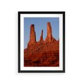 Plakat w ramie 30x40 - Wielki Kanion - majestat pustyni - Wielki Kanion, pustynia - rama czarna