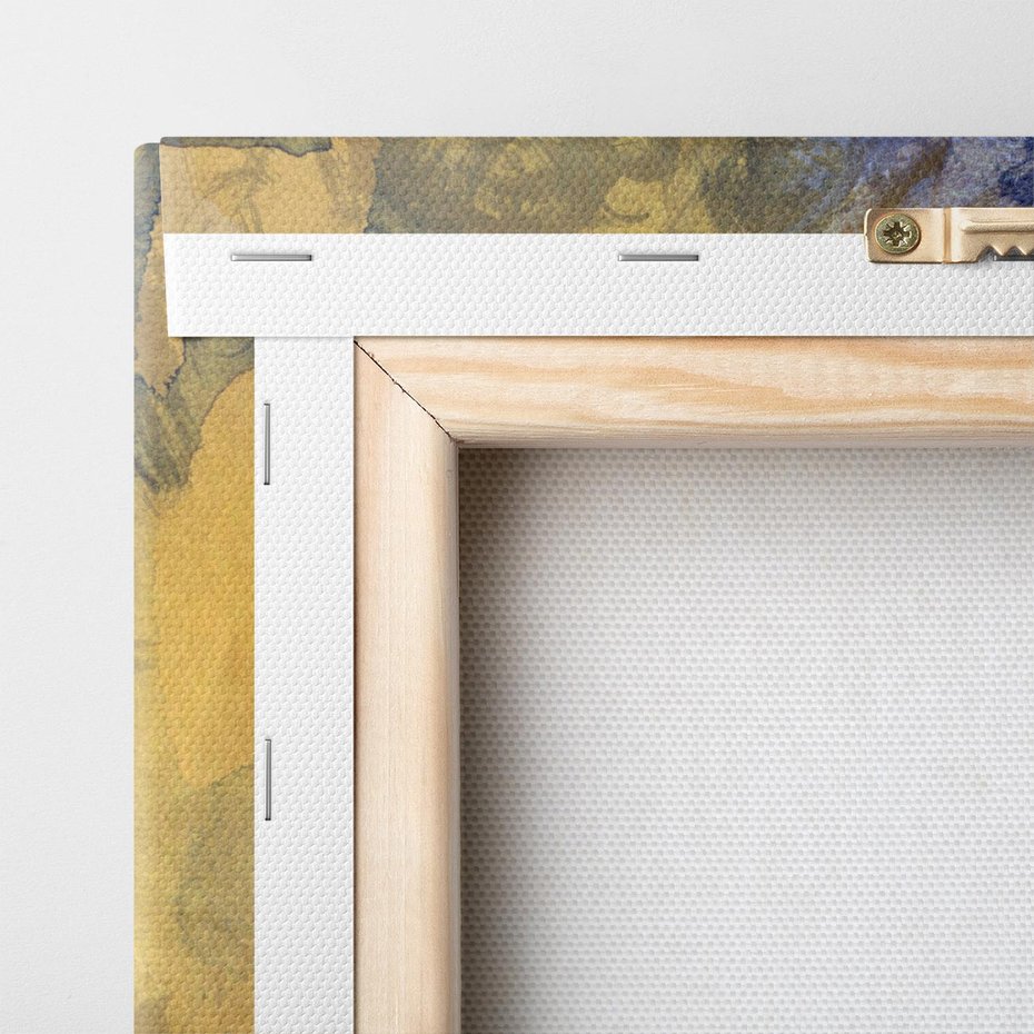 Obraz na płótnie 80x80 - Graficzna ekspresja kobiecego portretu - portret, grafika