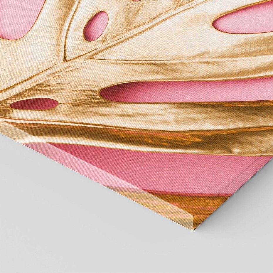 Obraz na płótnie 150x50 - Przyjemność w Naturze - złote, liście