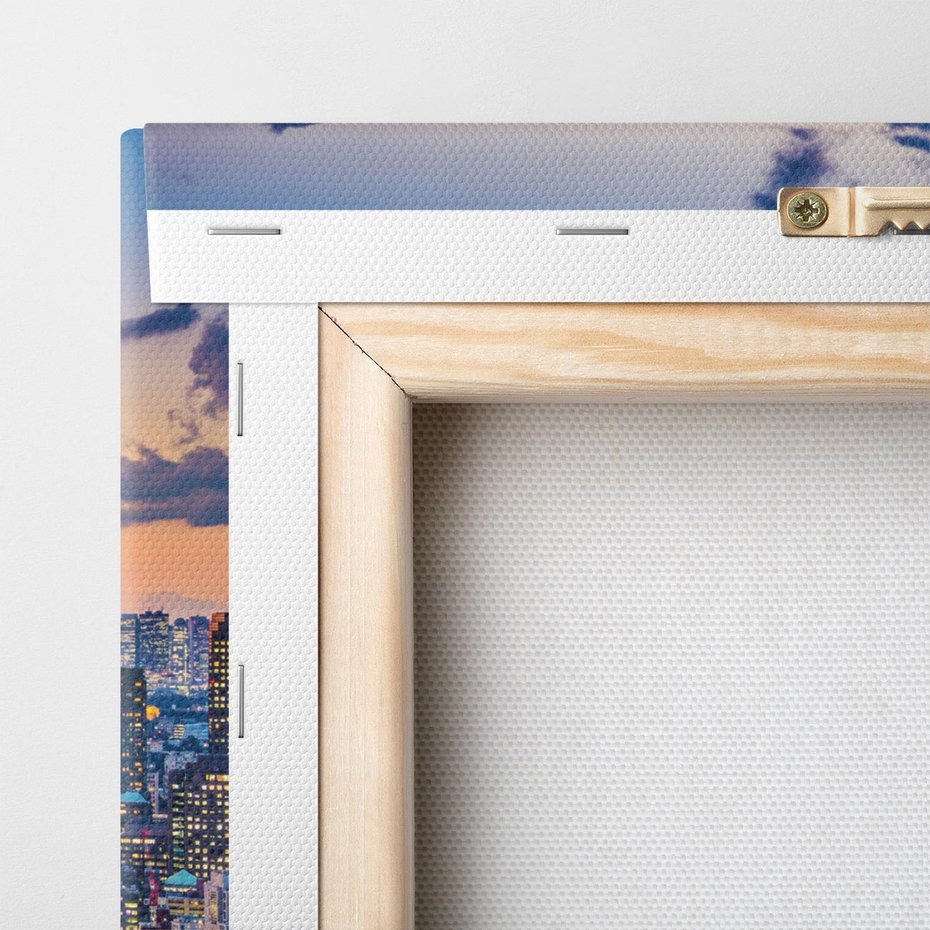 Obraz na płótnie 30x30 - Tętniące życiem Tokio - Tokio, Japonia