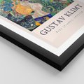 Plakat w ramie 50x70 - Sztuka z Reprodukcją G. Klimta - Gustav Klimt, reprodukcja - rama czarna