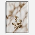 Obraz w ramie 50x70 - Kwiatowa suchość - kwiaty, susz - rama czarna