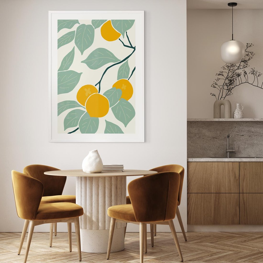 Plakat bez ramy 50x70 - Wewnętrzna Melodia - plakat, nowoczesna sztuka