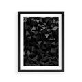 Plakat w ramie 30x40 - Geometryczna nowoczesność - geometryczne, nowoczesne - rama czarna