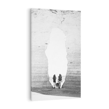 Obraz na płótnie 80x120 - Podróżna Eksploracja - Echa Przygody