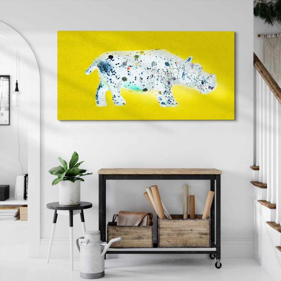 Obraz na płótnie 100x50 - Odnalezione w oceanie snów - pozytywna, wesoła sztuka