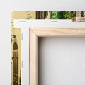 Obraz na płótnie 80x80 - Spacer po Złotej Alei - uliczka, perspektywa