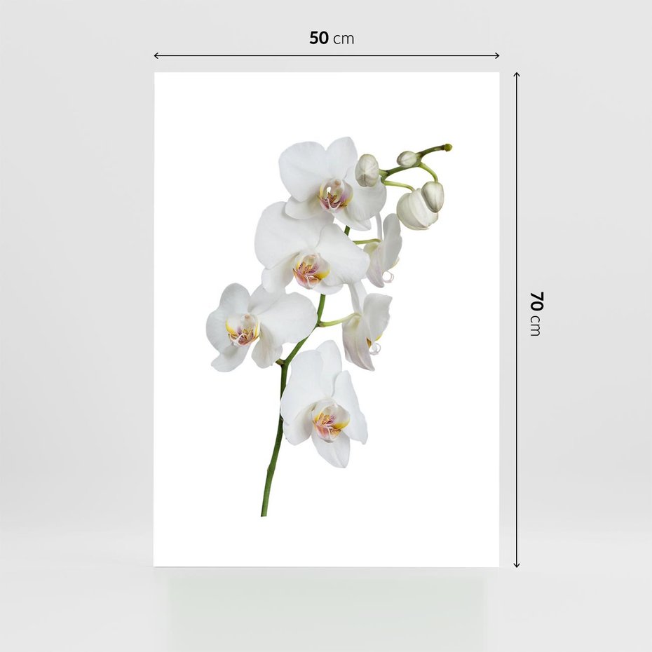 Plakat bez ramy 50x70 - Ekskluzywny Relaks - storczyk, spa