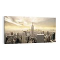 Obraz na płótnie 120x60 - Magia Manhattanu: miasto, które nigdy nie śpi - Manhattan, NY