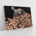 Obraz na płótnie 120x80 - Kawa - zmysłowy napój - kawa, ziarna