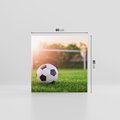 Obraz na płótnie 80x80 - Emocje na stadionie - piłka nożna, stadion