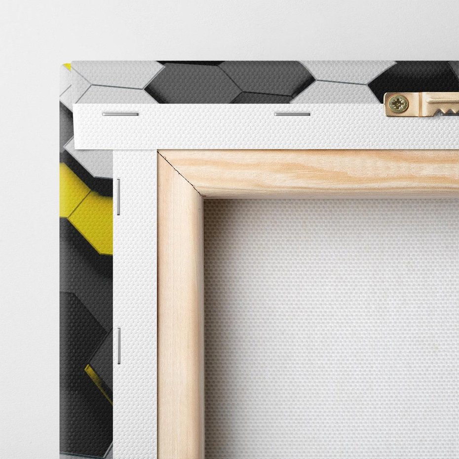 Obraz na płótnie 80x120 - Wymiar abstrakcji - 3D, abstrakcja