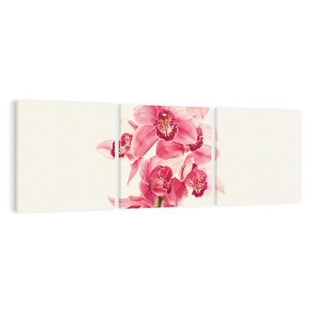 Obraz na płótnie 120x40 - Orchidea w spa - relaks - orchidea, spa