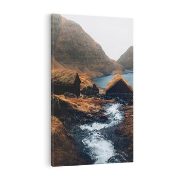 Obraz na płótnie 70x100 - Spokój Natury - skandynawski, pejzaż