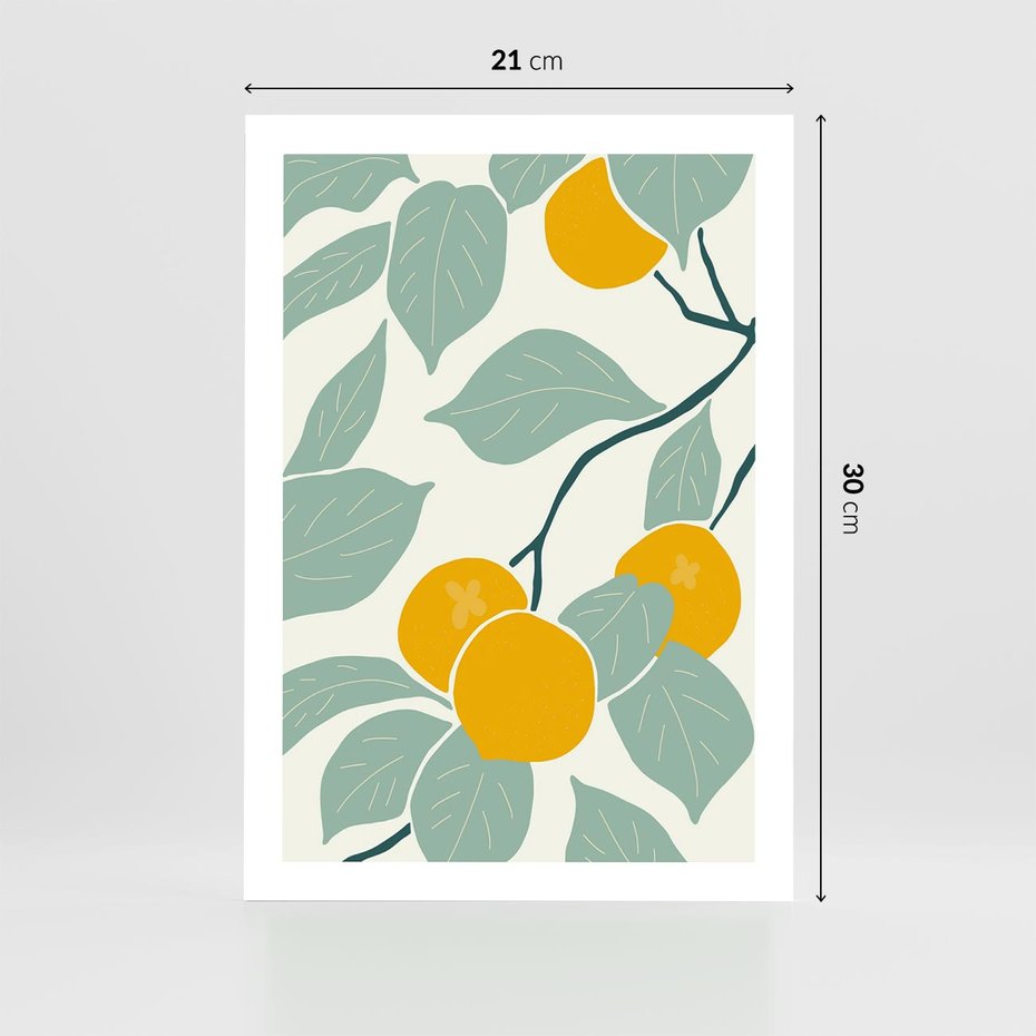 Plakat bez ramy 21x30 - Wewnętrzna Melodia - plakat, nowoczesna sztuka