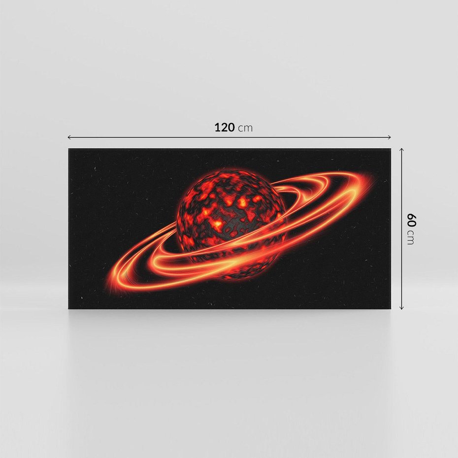 Obraz na płótnie 120x60 - Między gwiazdami - kosmos