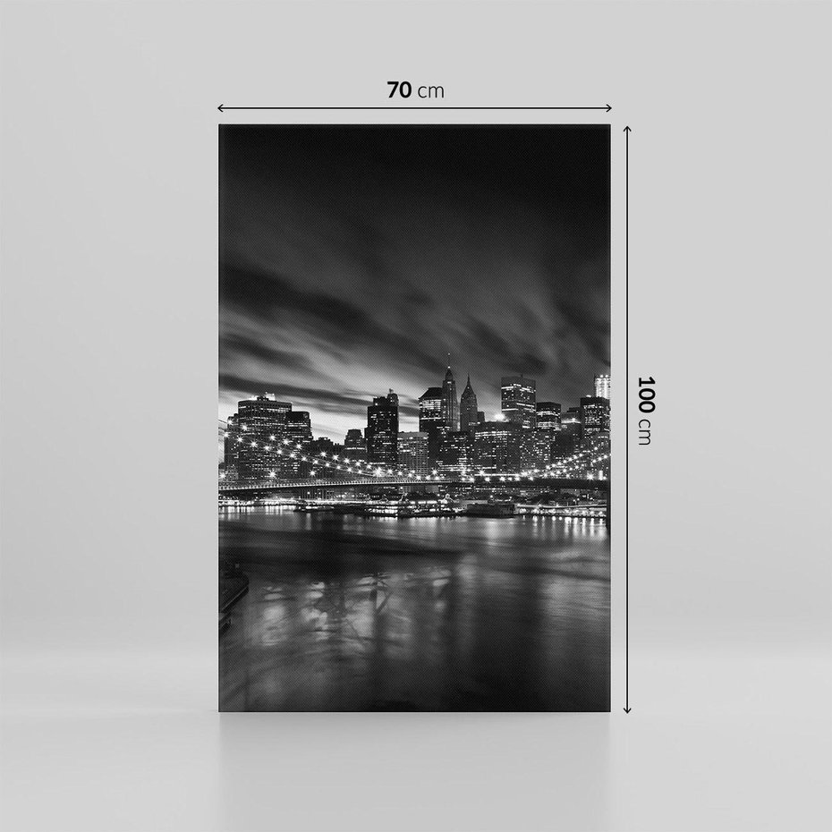 Obraz na płótnie 70x100 - Manhattan - pulsujące serce Nowego Jorku - Manhattan, New