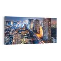 Obraz na płótnie 120x60 - Błyskawica w Azji - Tokio, Japonia