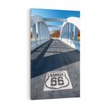 Obraz na płótnie 80x120 - Kansas i Route 66 - Kansas, route 66