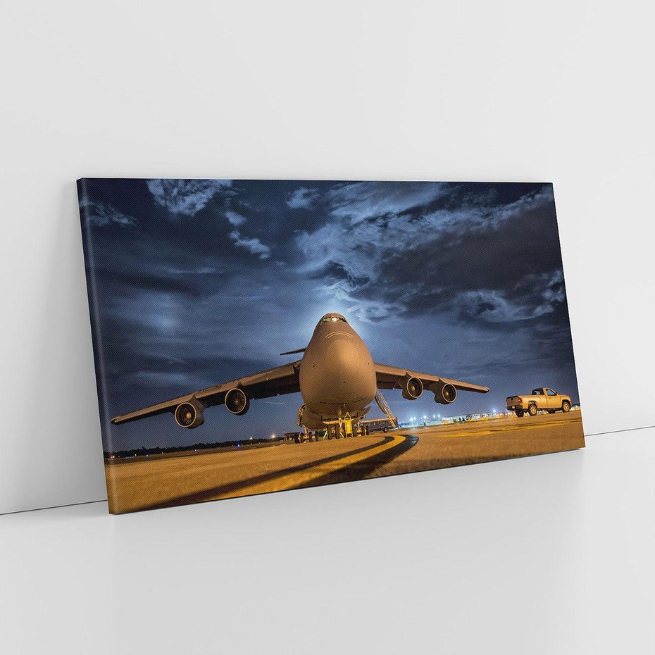 Obraz na płótnie 100x50 - Samolot: Podniebna Wolność - samolot, transport