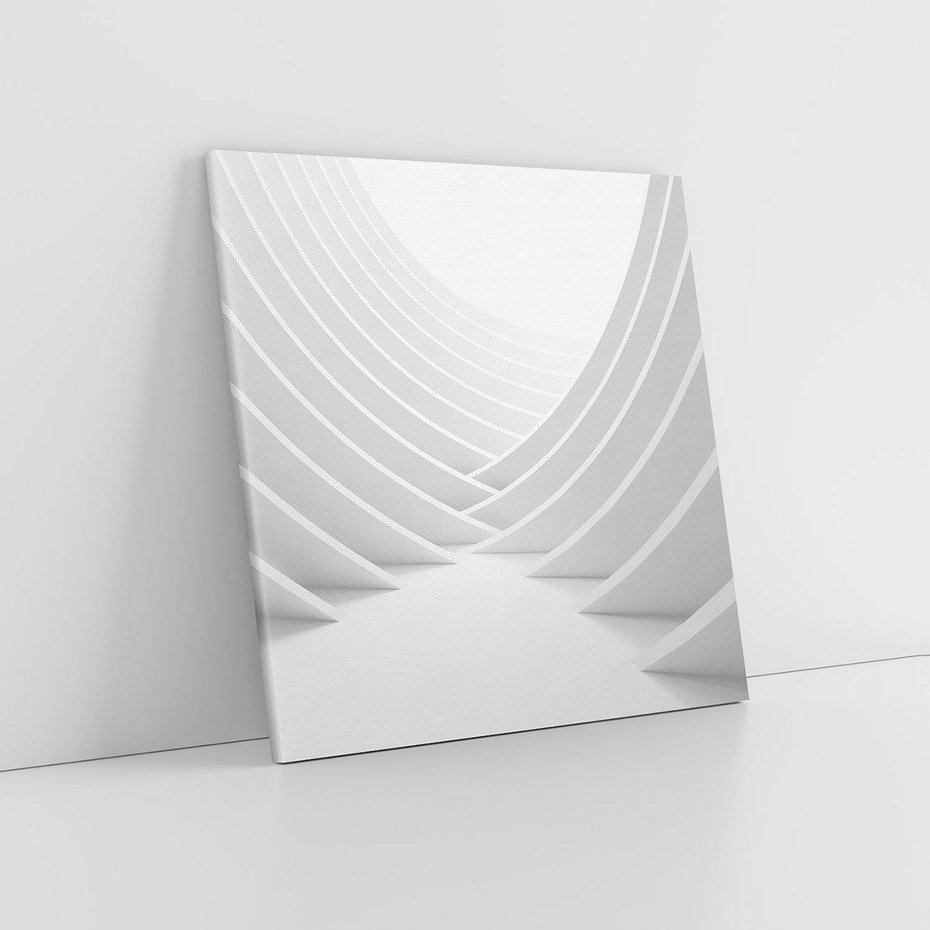 Obraz na płótnie 50x50 - Nowoczesna Ekspresja - abstrakcja, 3D