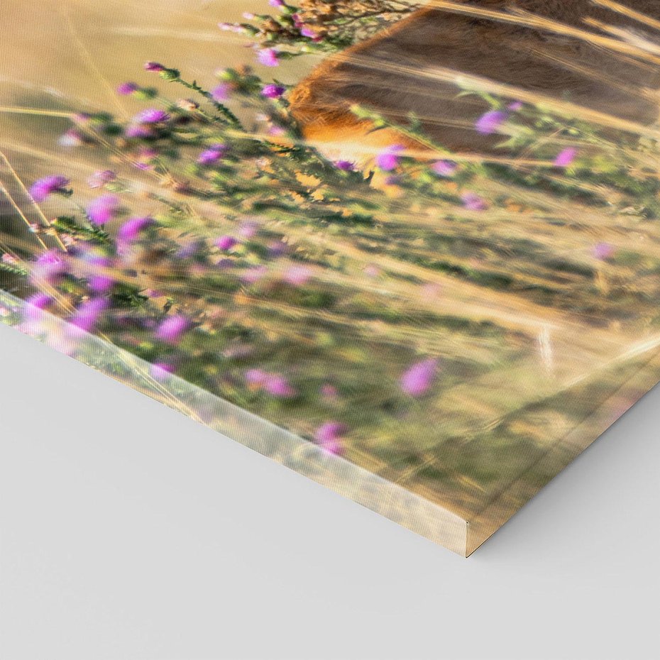 Obraz na płótnie 100x50 - Sarenka na malowniczej łące - sarna, sarenka