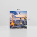Obraz na płótnie 30x30 - Tętniące życiem Tokio - Tokio, Japonia