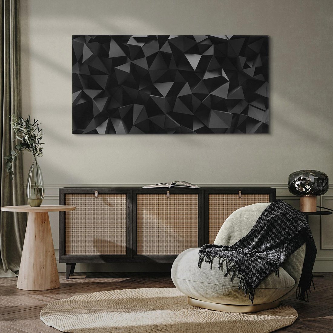 Obraz na płótnie 140x70 - Abstrakcyjne 3D układy - 3D, abstrakcja
