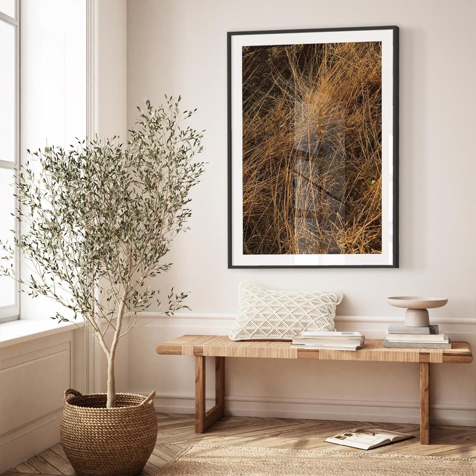 Plakat bez ramy 21x30 - Szlachetna Suchość Traw - trawy, suche trawy