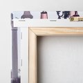 Obraz na płótnie 30x30 - Przemijający urok miasta - miasto, uliczka