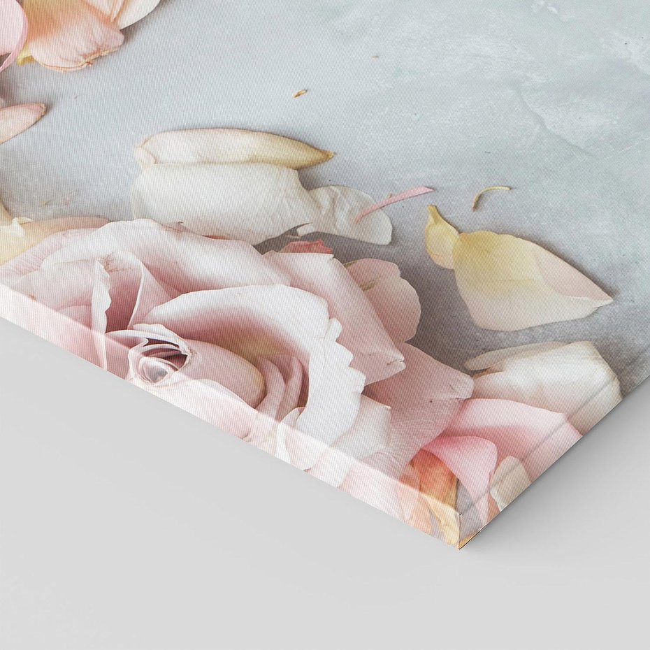 Obraz na płótnie 70x100 - Róże: kwiatowy urok - róże, kwiaty