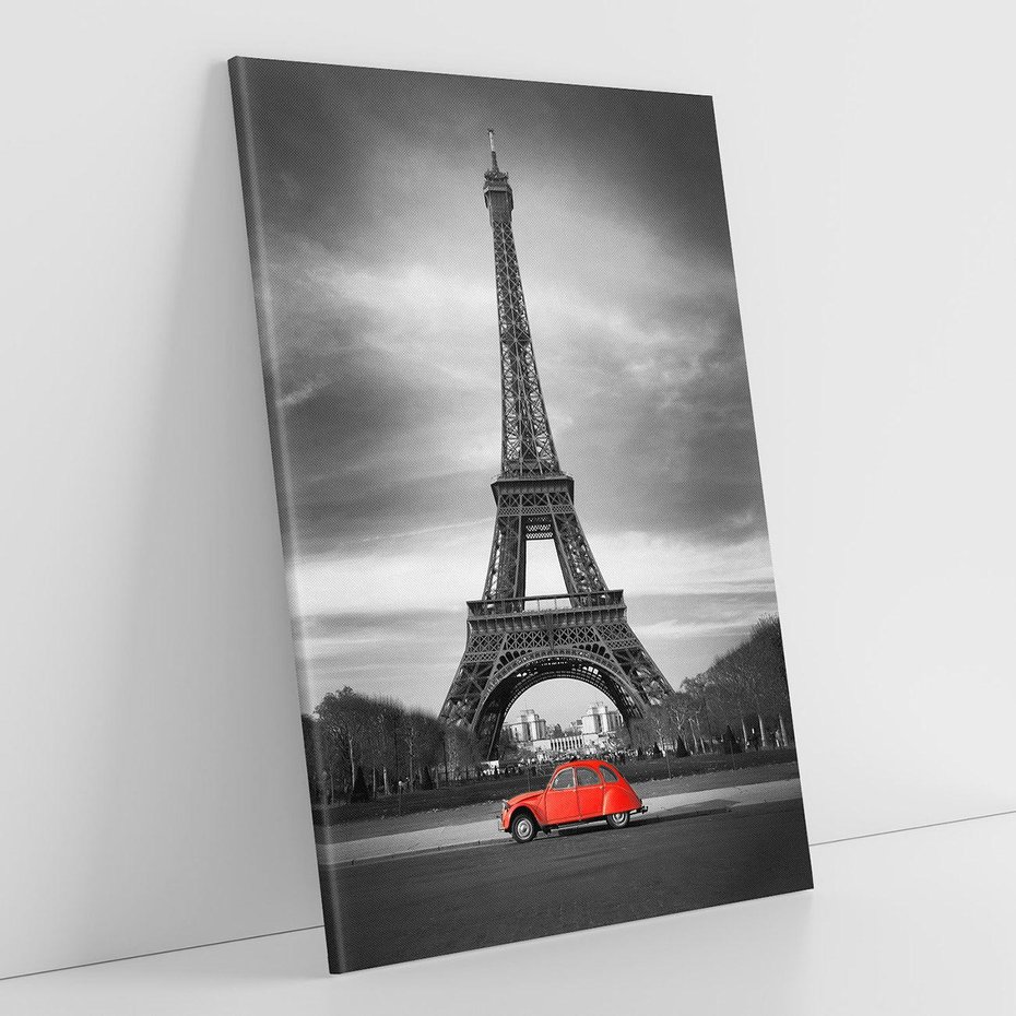 Obraz na płótnie 70x100 - Elegancja Wieży - wieża, Eiffla