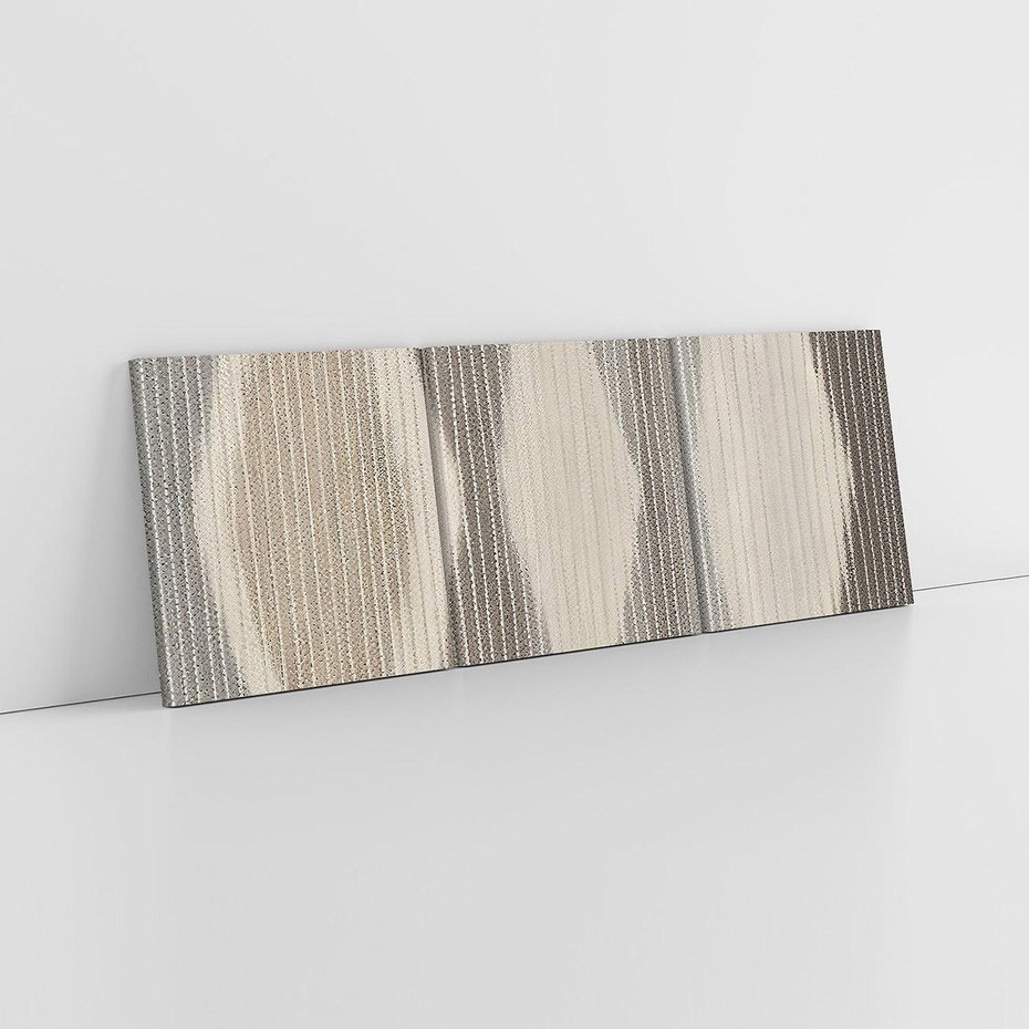 Obraz na płótnie 120x40 - Melancholijny spacer barw - symetryczne, geometryczne