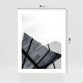 Plakat bez ramy 30x40 - Nowoczesna Metropolia - architektura, proste linie