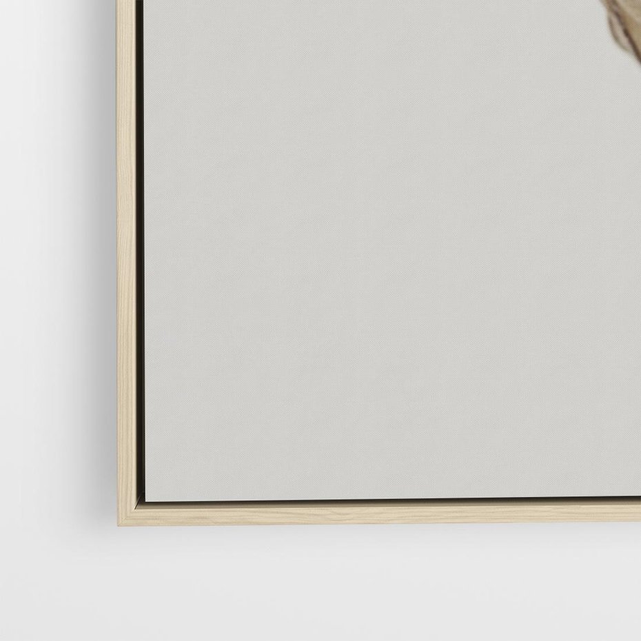 Obraz w ramie 100x70 - Suszone piękno - susz, suche - rama drewno