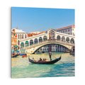 Obraz na płótnie 40x40 - Wenecja: romantyczne zakątki miasta - Wenecja, Włochy