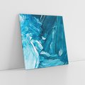 Obraz na płótnie 60x60 - Wyrazista abstrakcja w akwareli - abstrakcja, akwarela