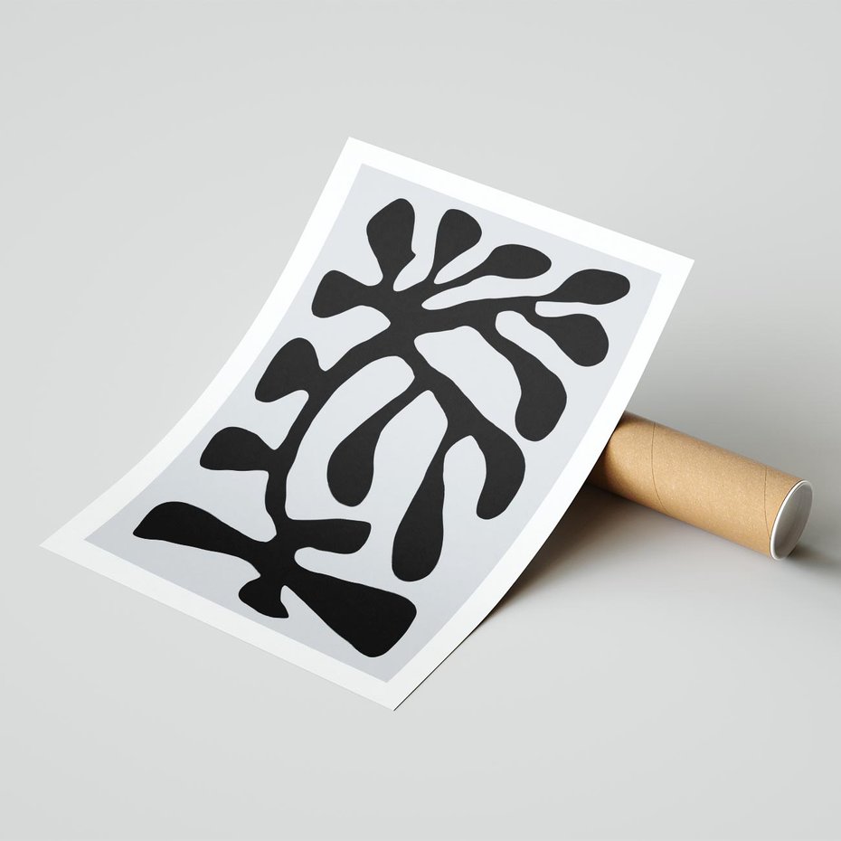 Plakat bez ramy 21x30 - Przenikające Refleksje - matisse, sztuka nowoczesna