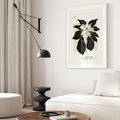 Plakat bez ramy 30x40 - Melancholia przerywanych linii - wiaty, typografia